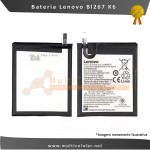Bateria Bl267 Lenovo K6 K33a48 3000Mah Bl-267 Original China
